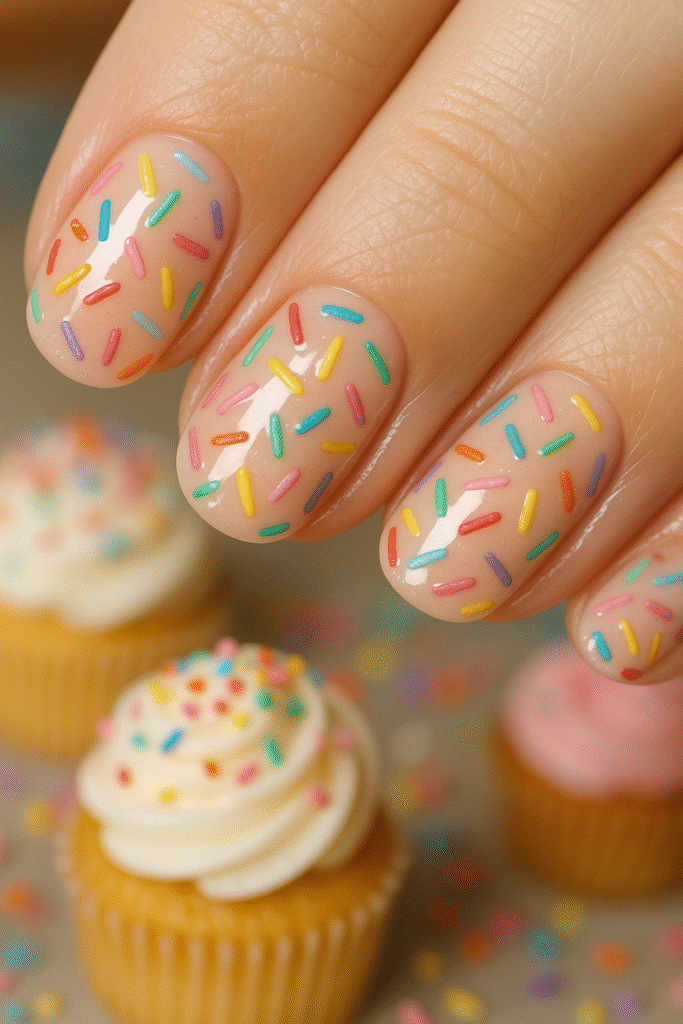Sprinkles on Nude Base