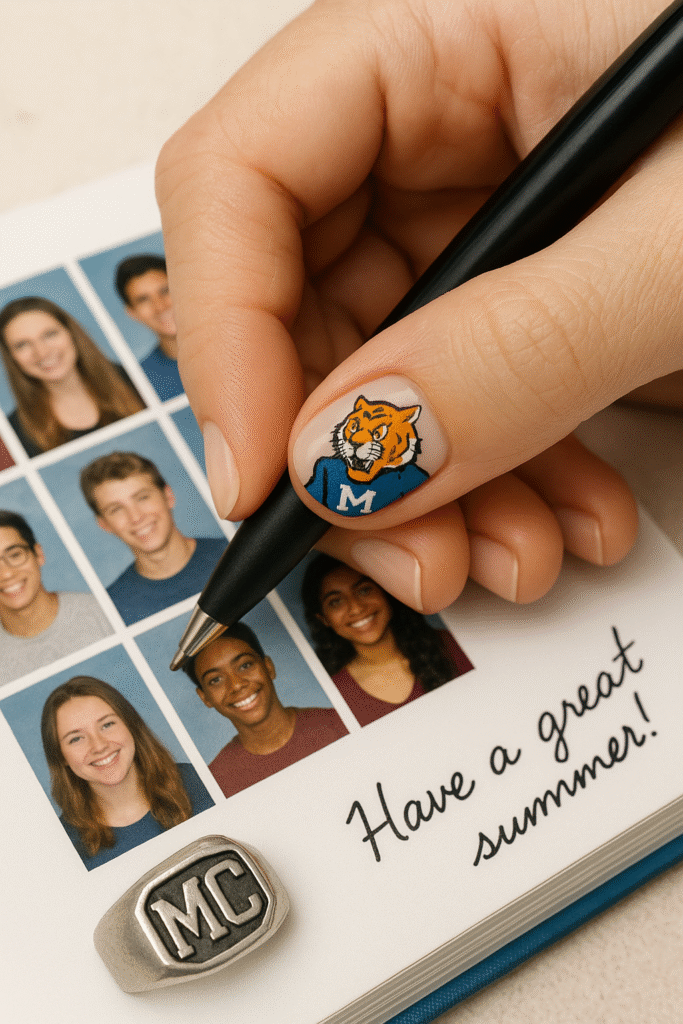 School mascot art on the thumb nail