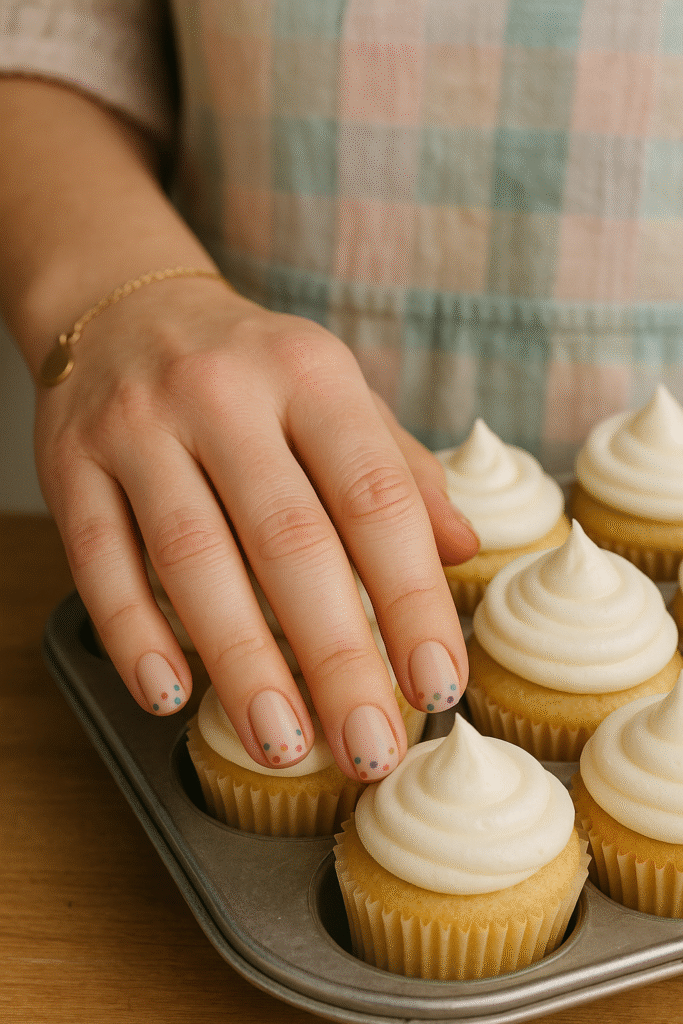 Neutral Rainbow Sprinkle Tips