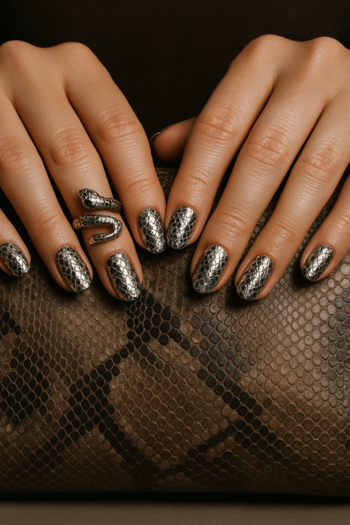 Snake Print Stickers