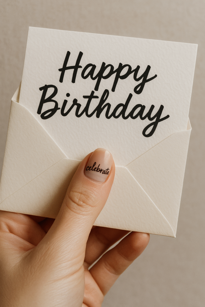 Handwritten Note Accent