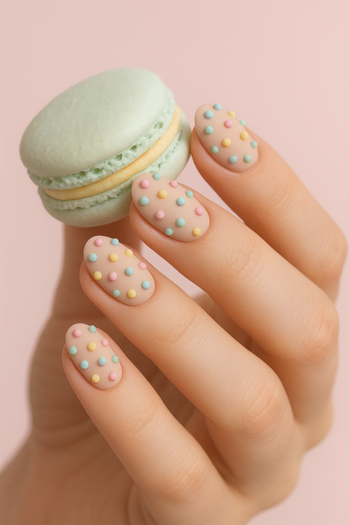 Candy Dots D Nail Look