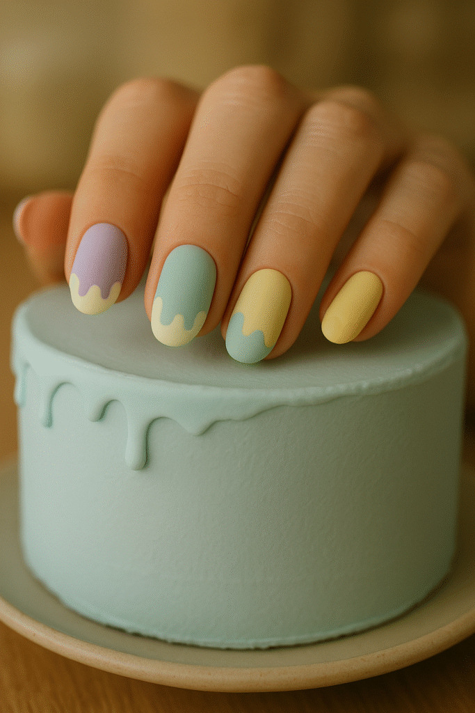 Matte Cake Frosting Look