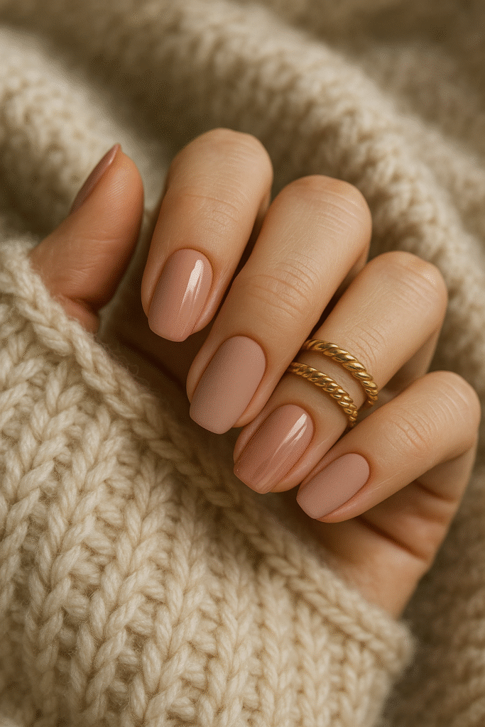 Mix & Match: Glossy + Matte Nails