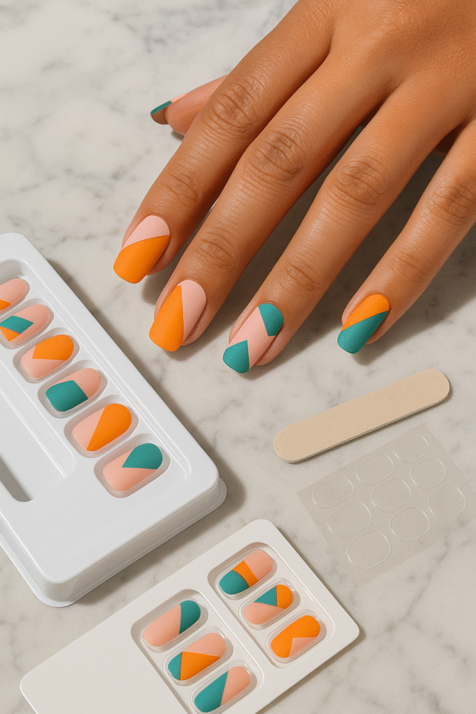 Press-On Negative Space Geometry