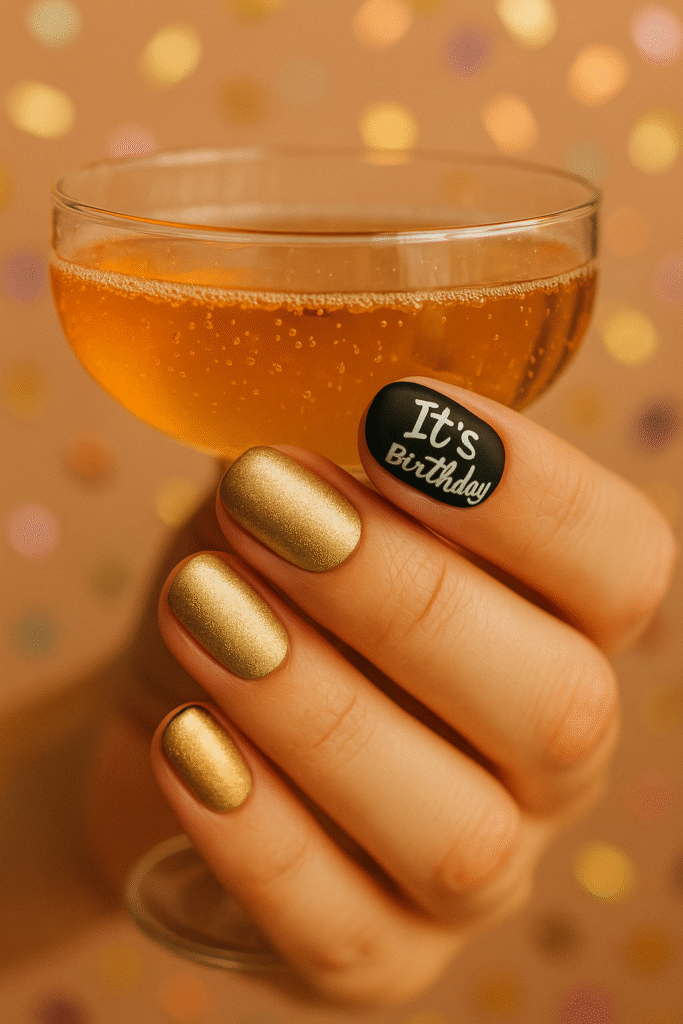 "It’s My Birthday" Text Art