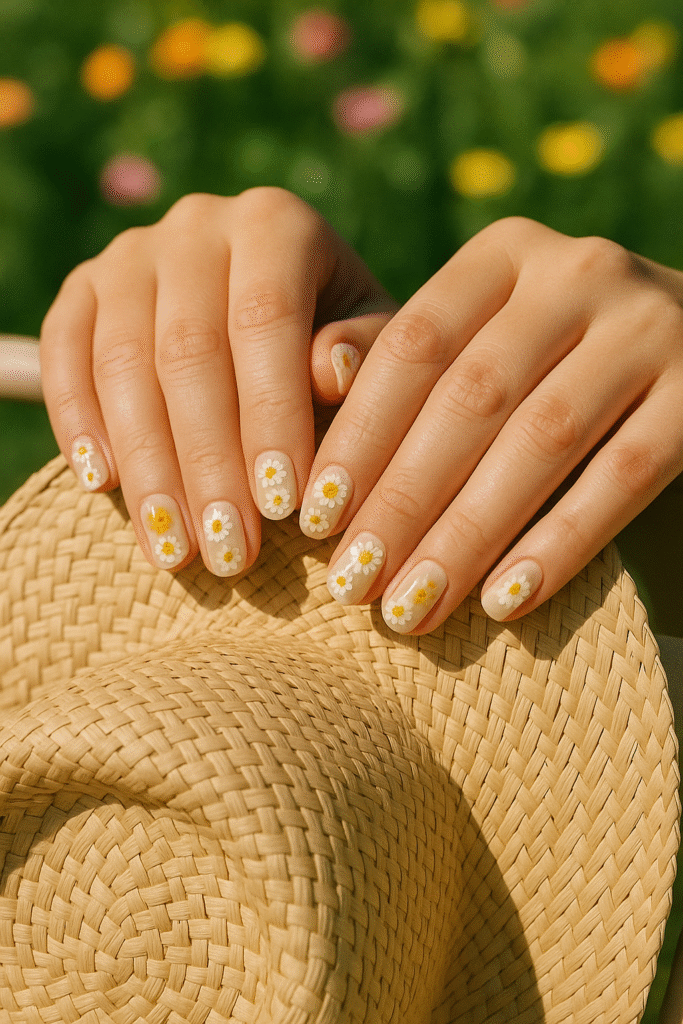 Daisy Chain Nail Wraps