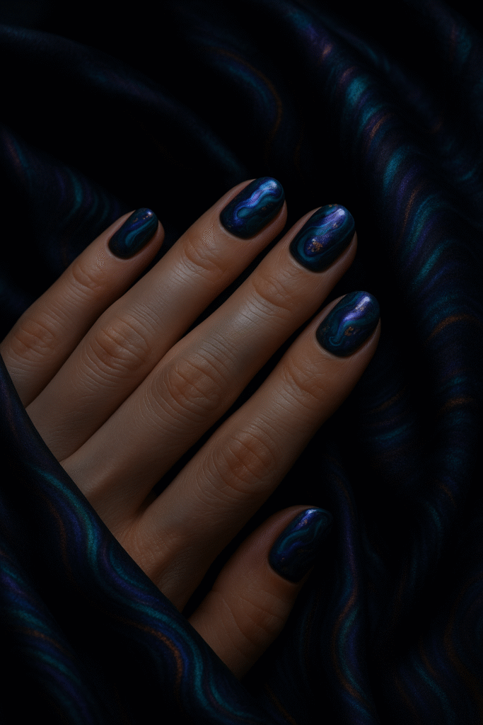 Oil Spill Foil Swirl