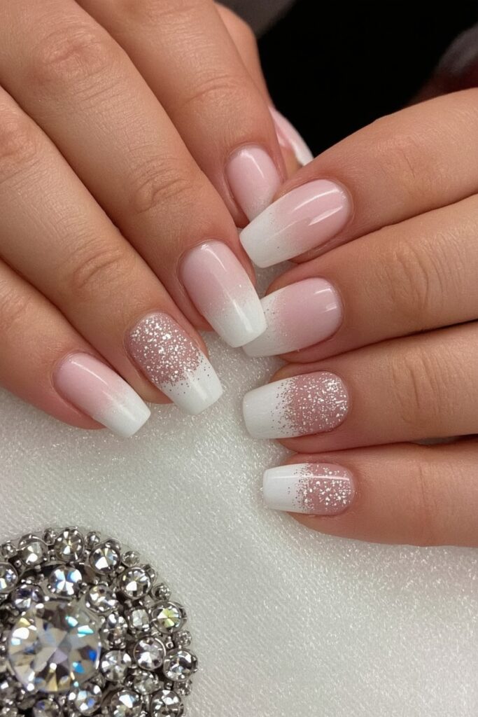 Sparse Glitter Gradient