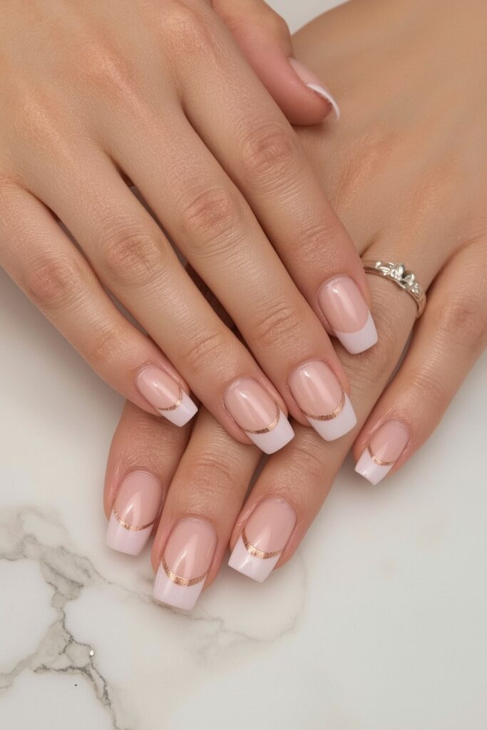 Reverse French Tips