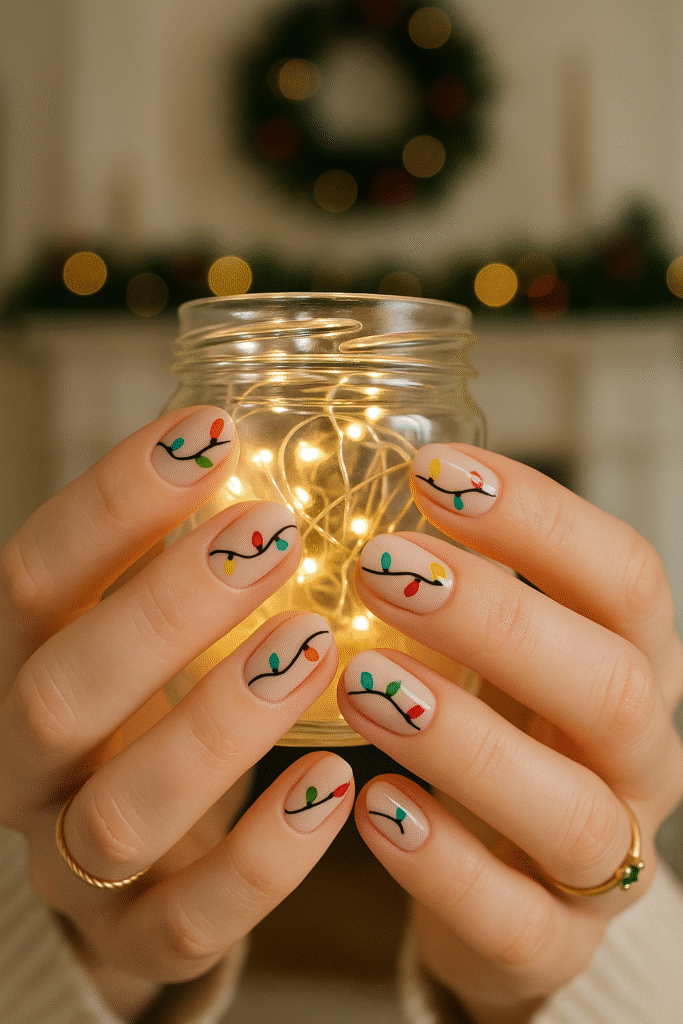 Christmas Light Doodles