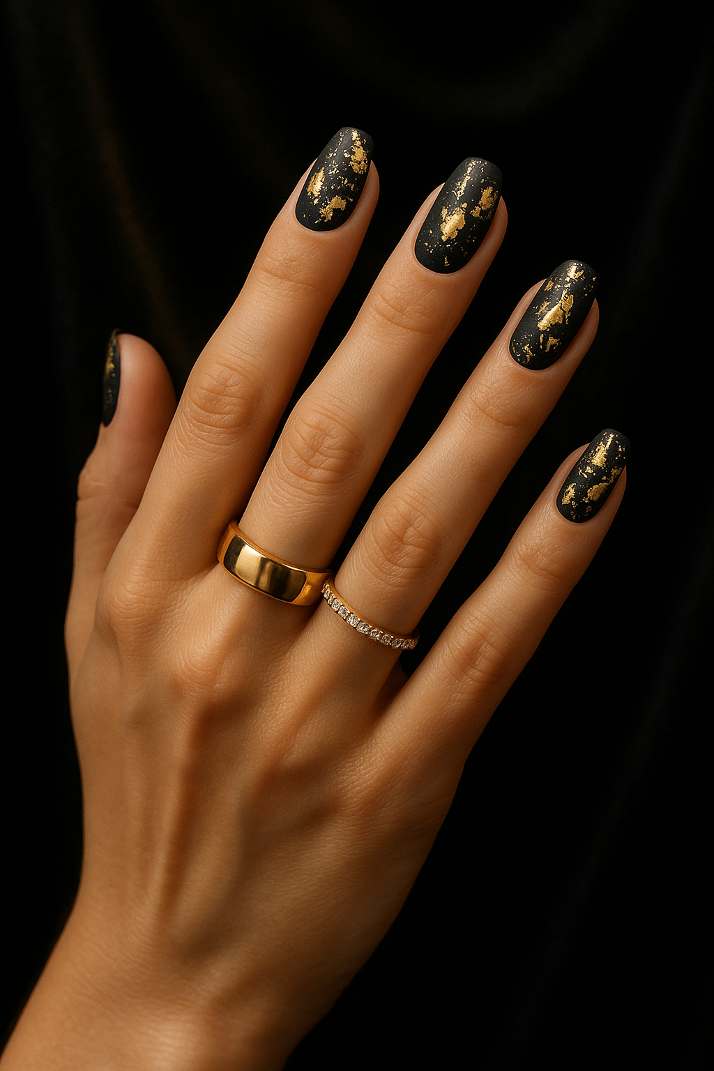 Black & Gold Glam