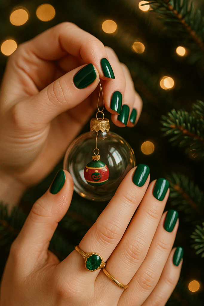 Ornament Accent Nails
