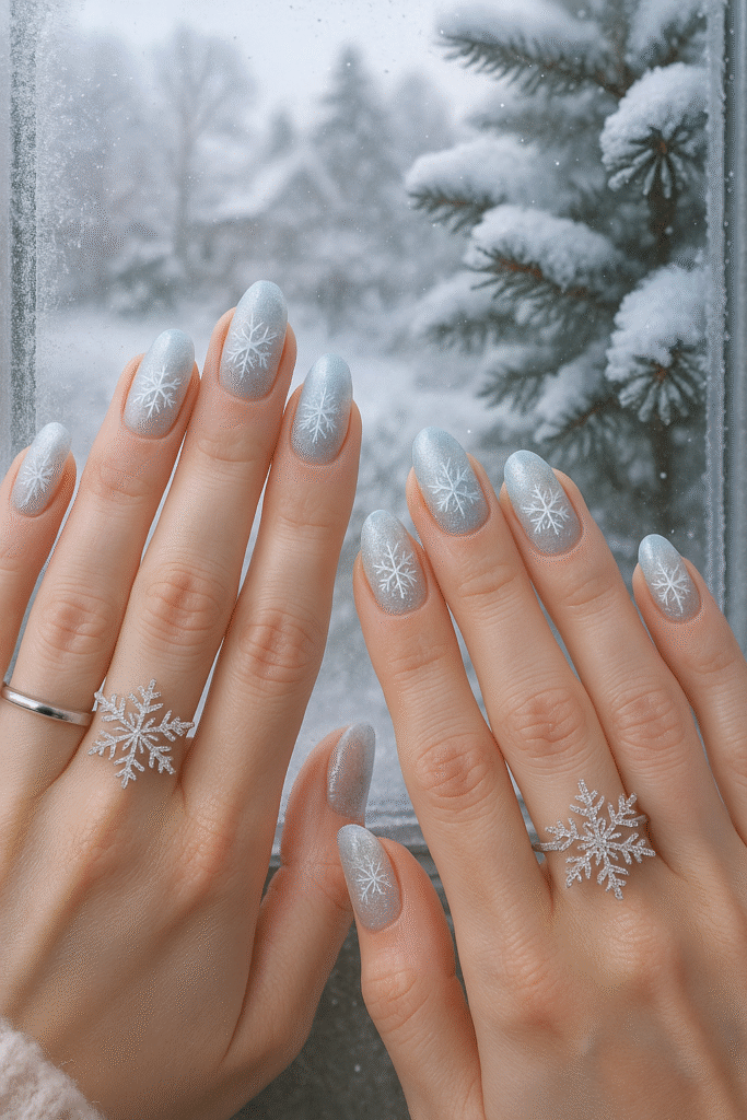 Frosted Window Nails