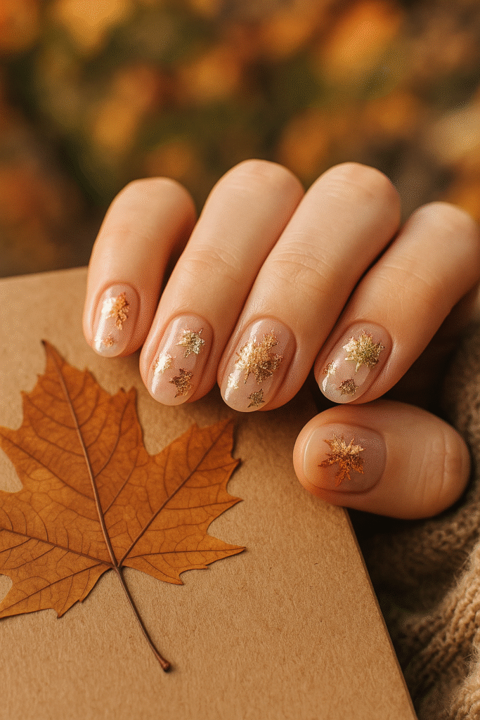 Maple Leaf Foil Accents