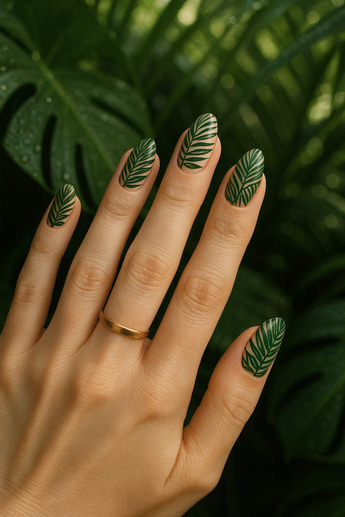 Tropical Palm Leaves
