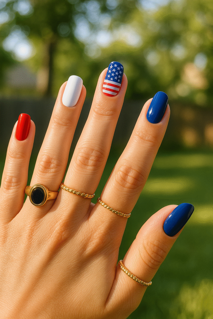 Classic Flag Nail