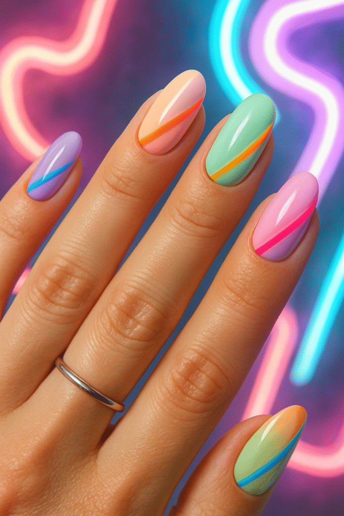 Neon Pastel Mix-Up