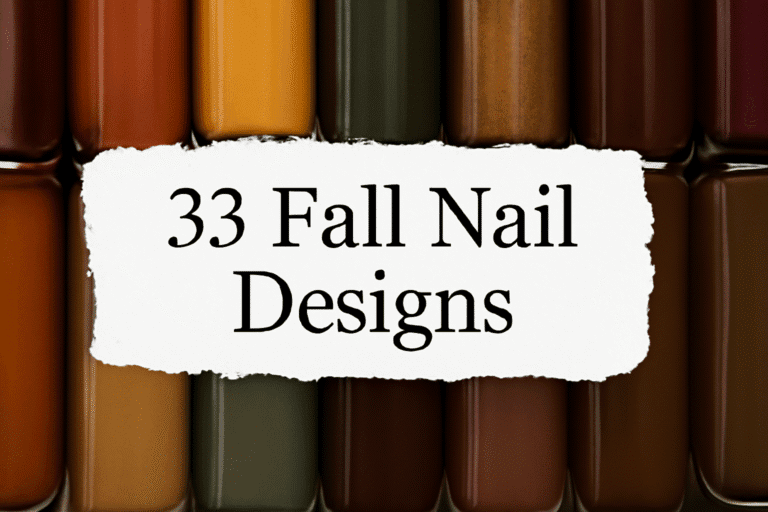 33 Fall Nail Designs