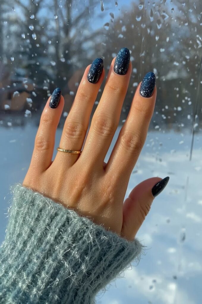 Icy Blue Ombre