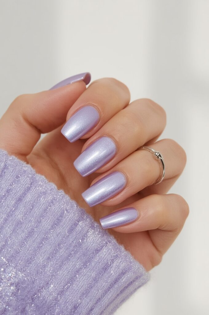 Lavender Chrome Shine