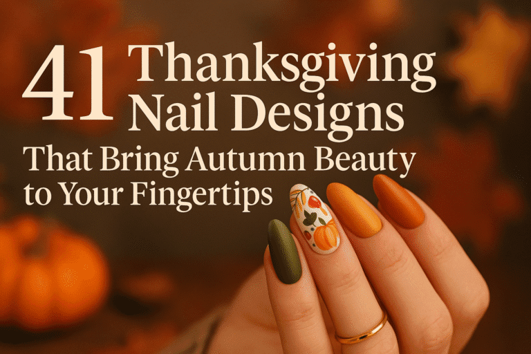 Thanksgiving Nail Designs