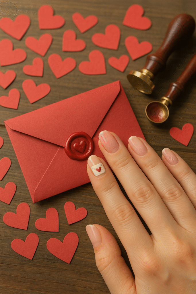 Love Letter Envelope Nail