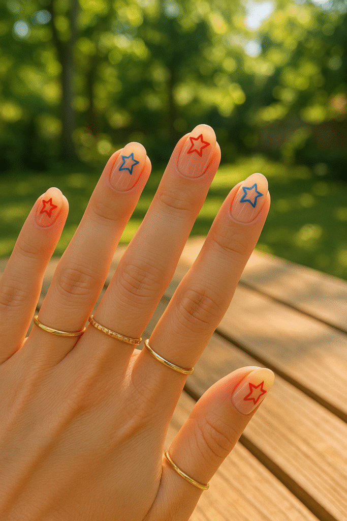 Negative Space Stars