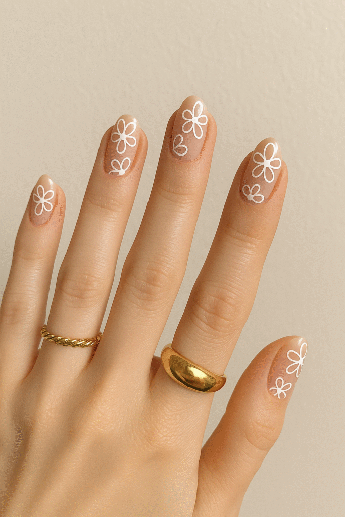 Negative Space Florals