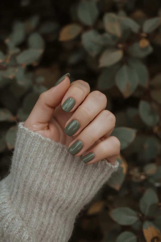 Olive Green Minimalist