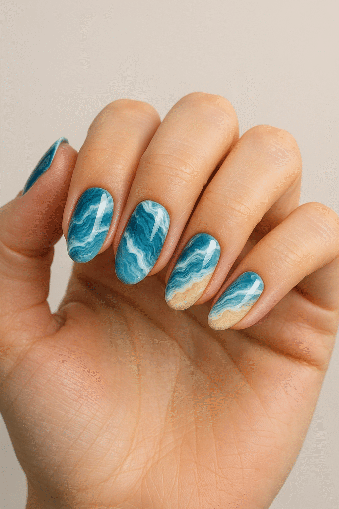 Beach Wave Marble