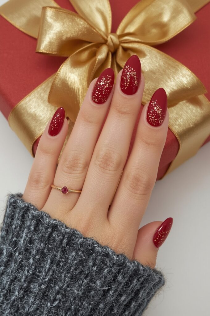 Red & Gold Sparkle