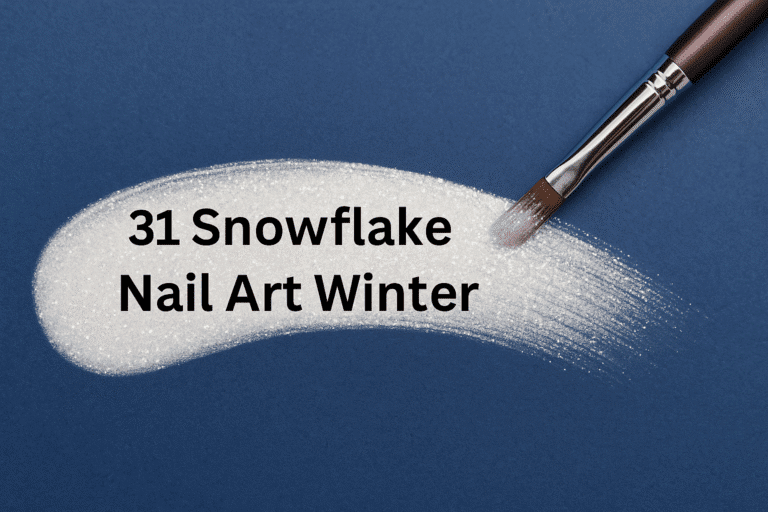 31 Snowflake Nail Art Winter