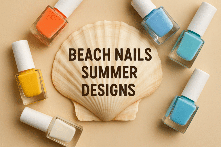 Beach Nails Summer Designs