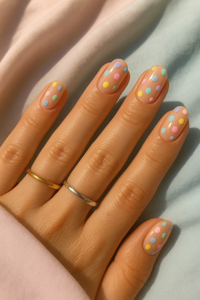 Pastel Polka Dots