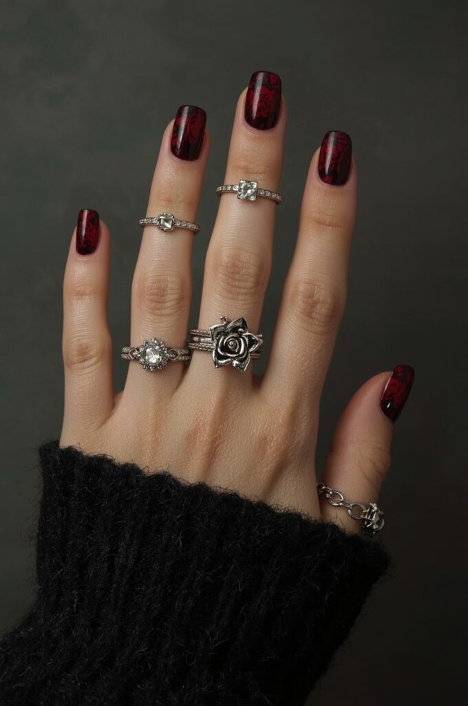 Gothic Floral Details