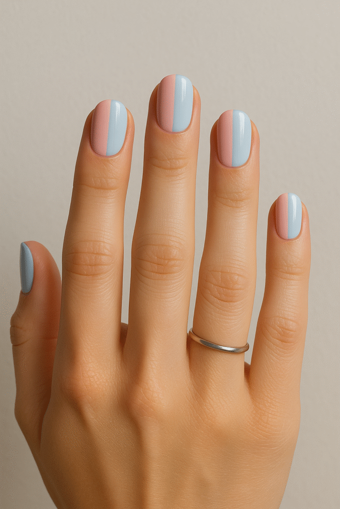 Color-Blocked Pastels