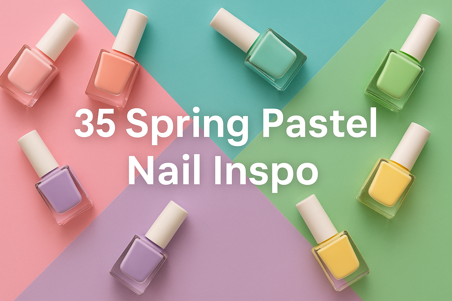 35 Spring Pastel Nail Inspo