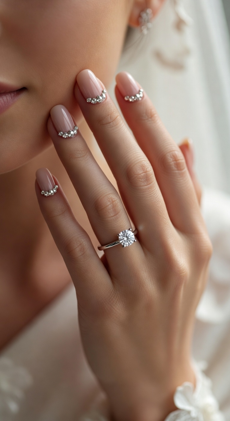 diamond clusters on cuticles