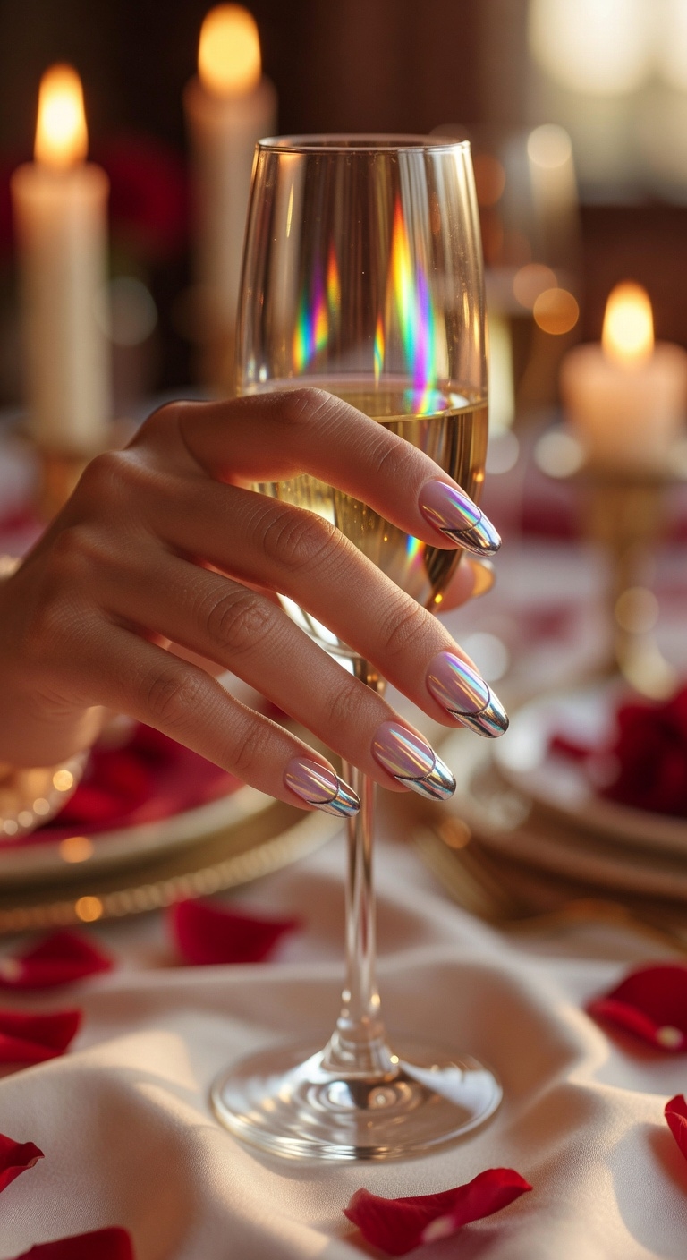 holographic nails for drama