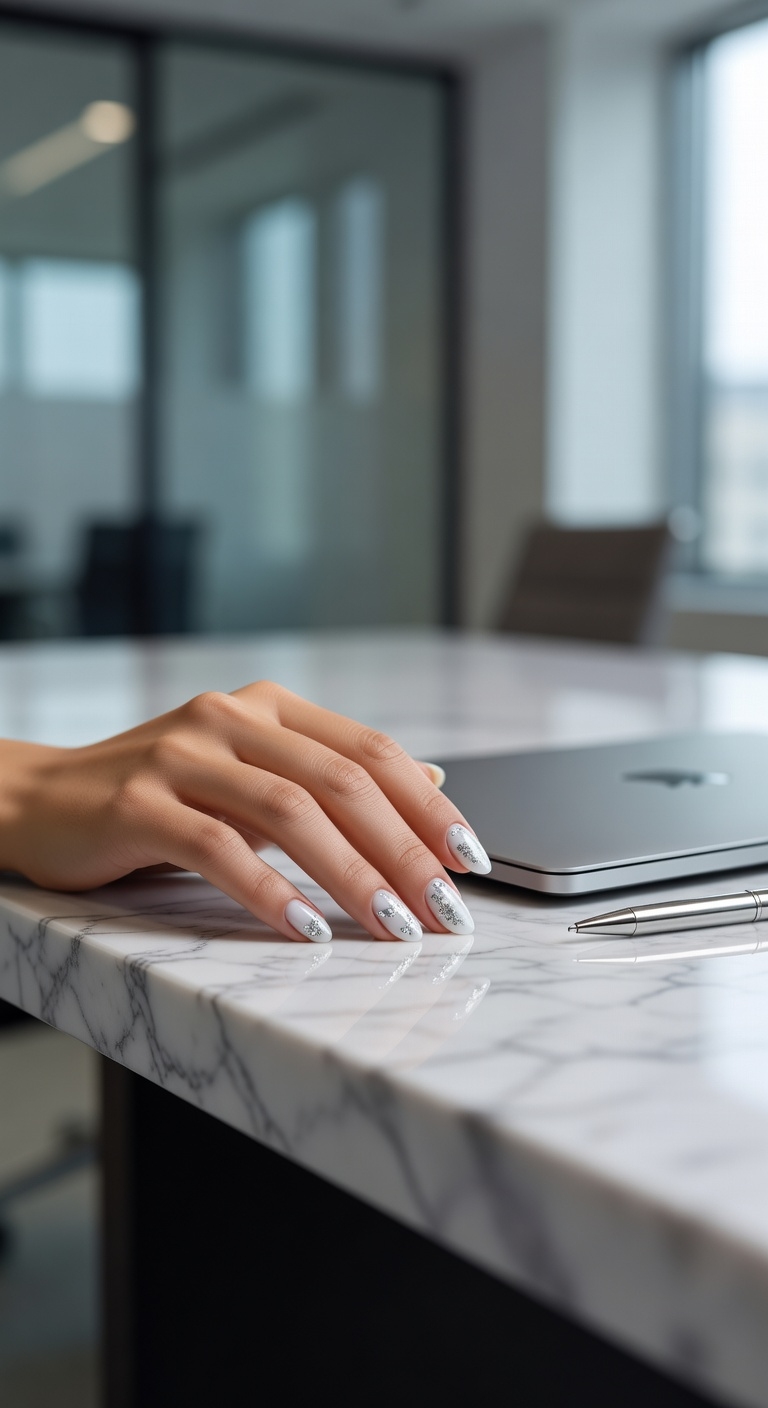 luminous milky white elegance