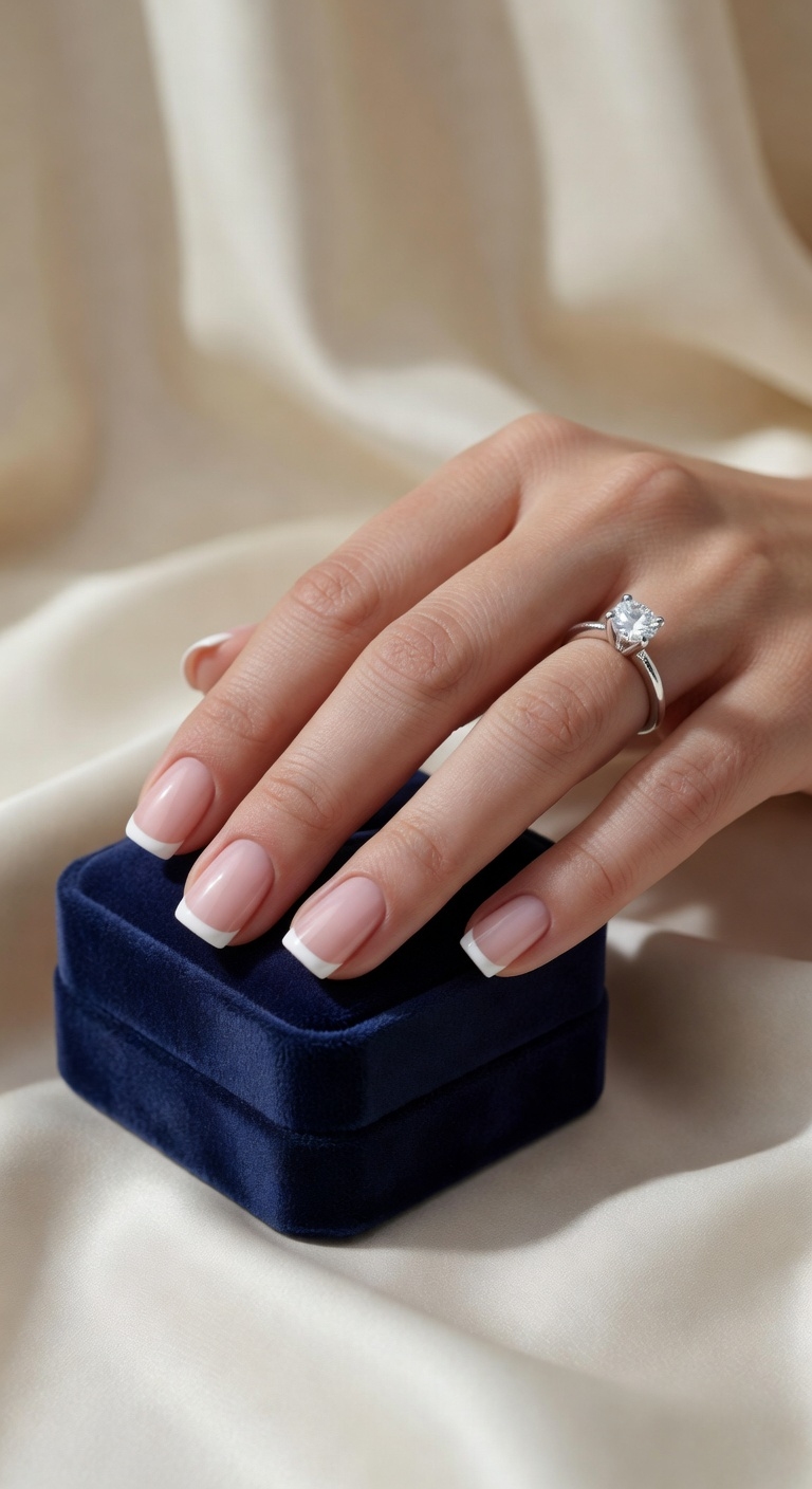 timeless elegant french tips