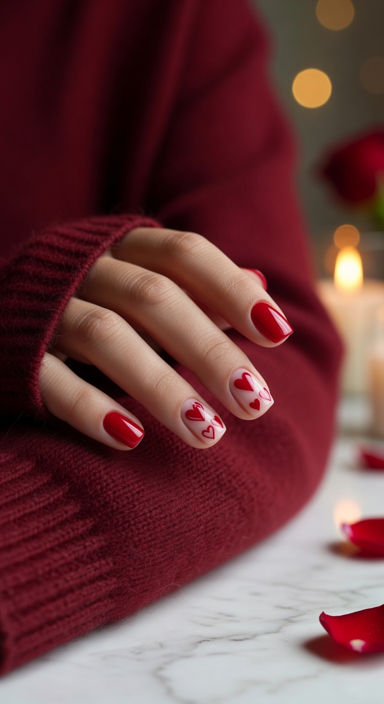 wearable romantic nail art