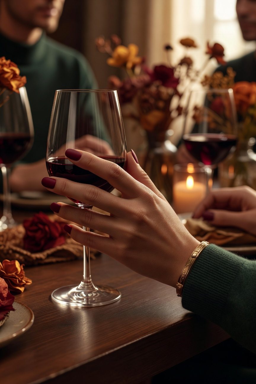 autumn inspired plush elegance