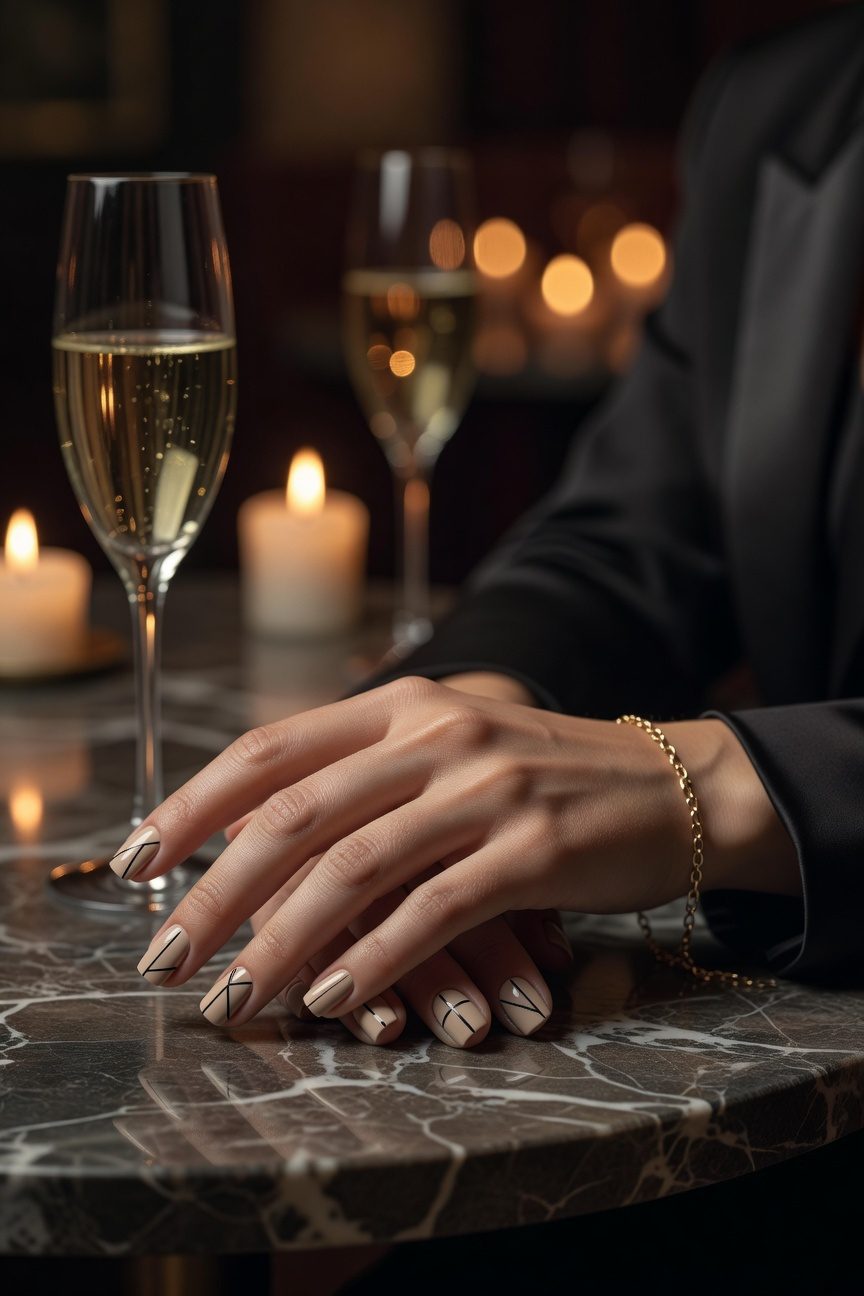 minimalist elegance with geometry