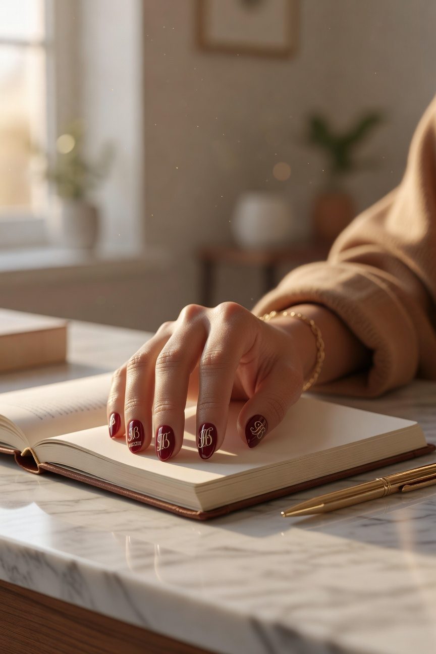 personalized nail art design