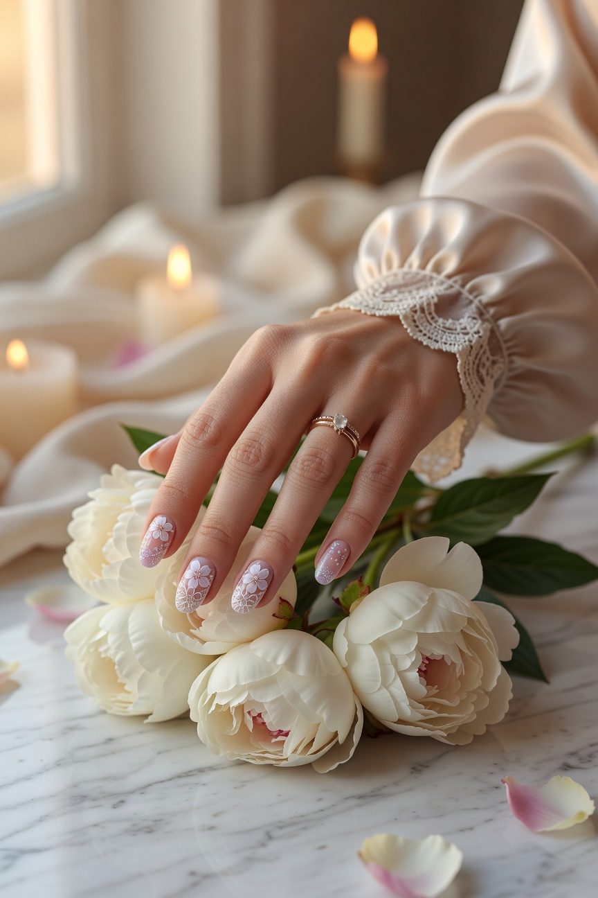 romantic rebirth through lace