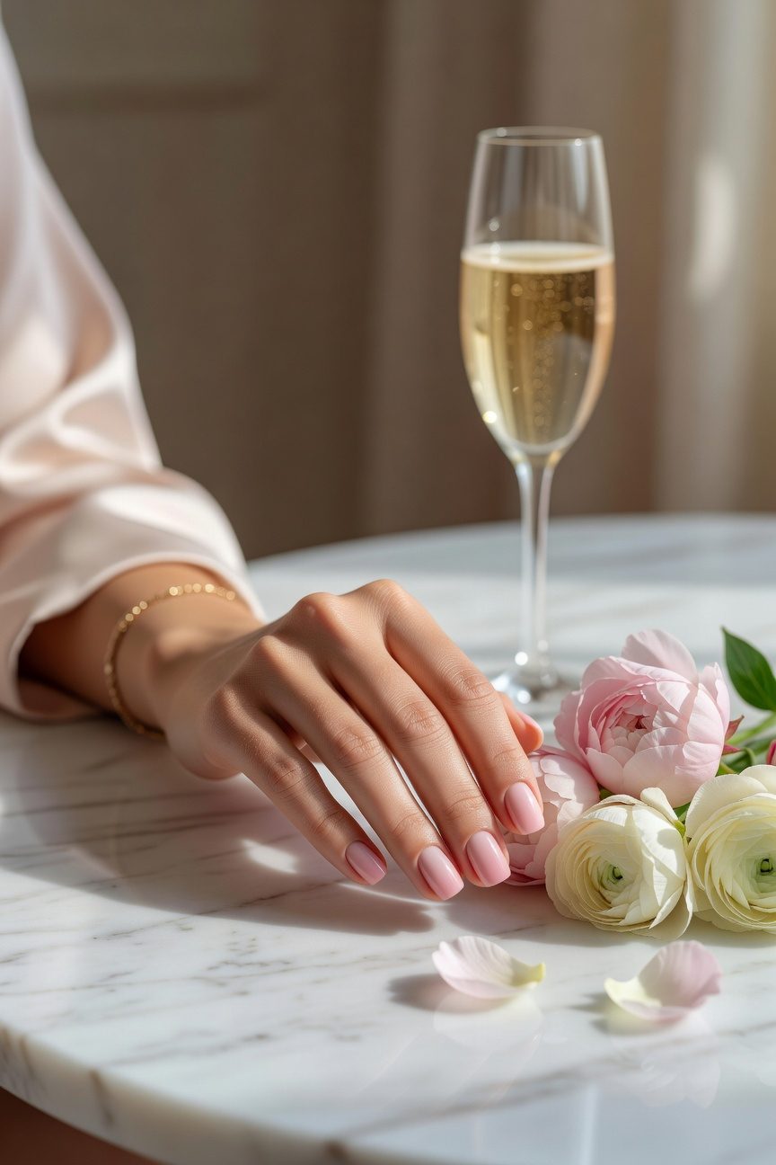 soft pink pastel elegance