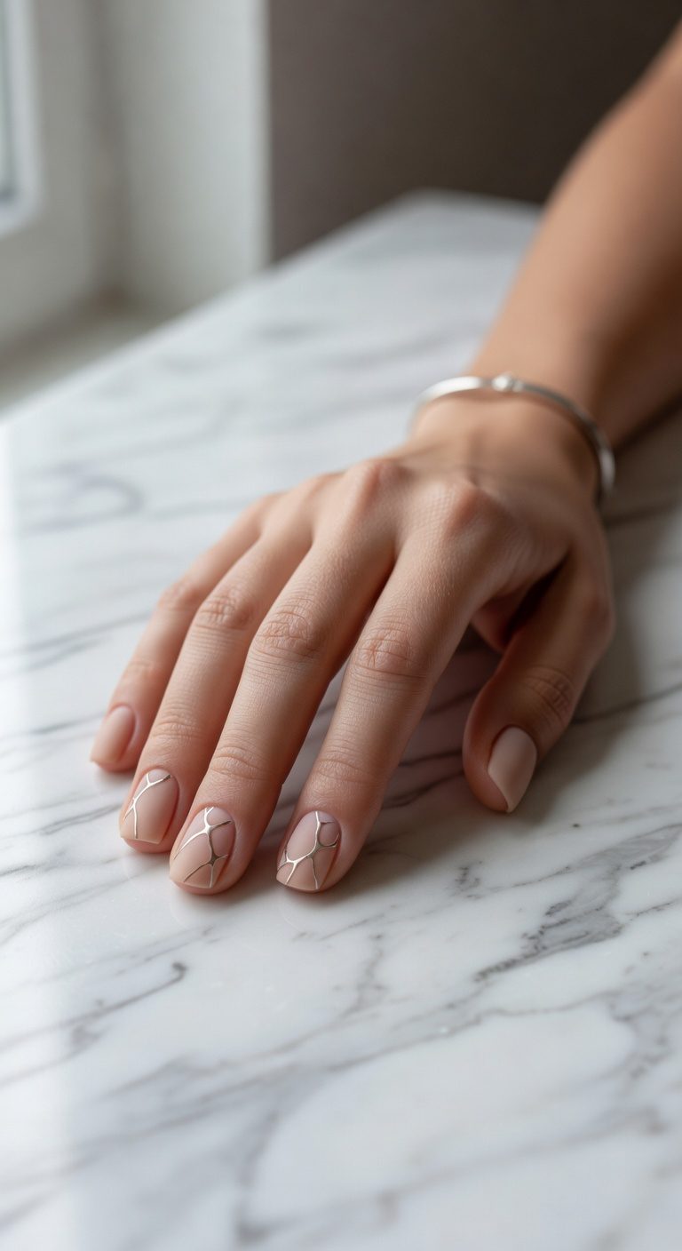 matte with transparent accents