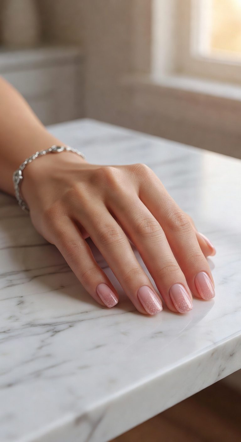 romantic pink diamond accents